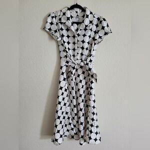 Vintage Retro Polka Dot dress | size 8